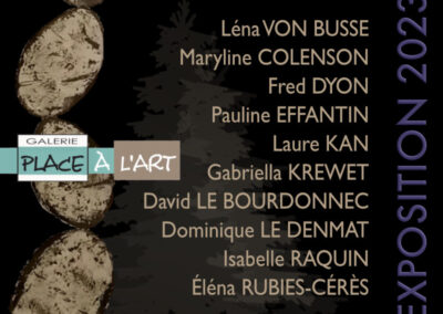 Exposition de la GALERIE « Place à l’ART »…